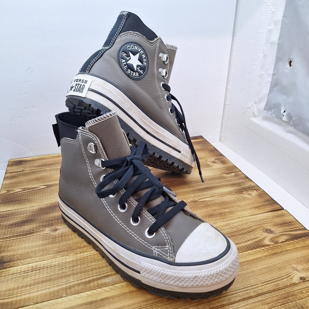 Converse City Trek WP Hi Waterproof Sneaker Boot Engine Smoke/Black A05576C 4.5M